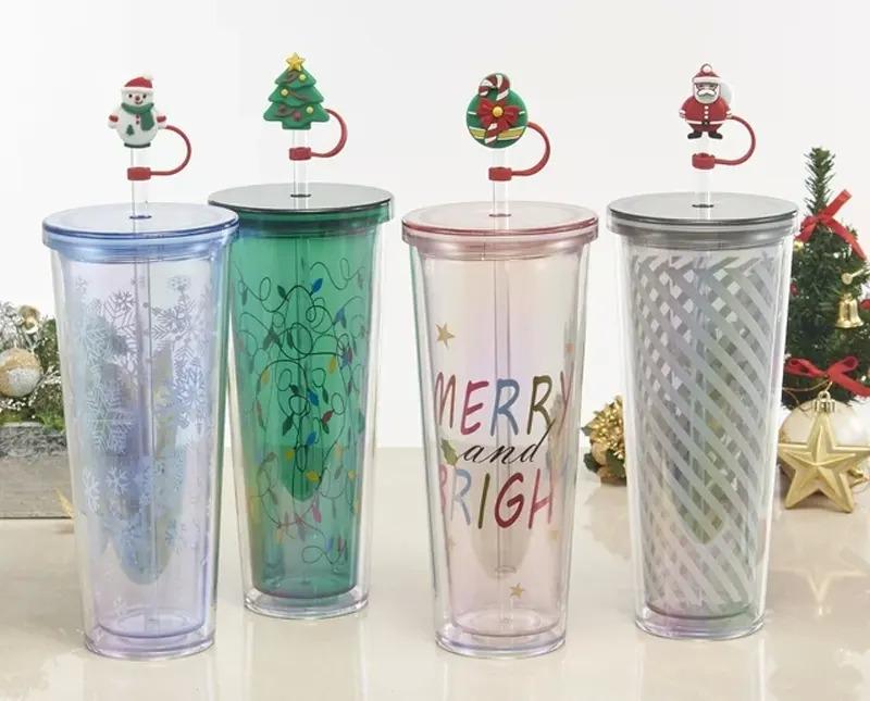 Holiday Time Christmas DW Tumbler 4 Pack for $13.31