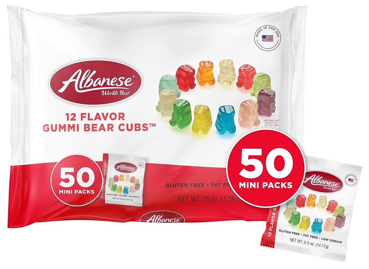 Albanese Worlds Best Gummi Snack Packs for $6.91 Shipped