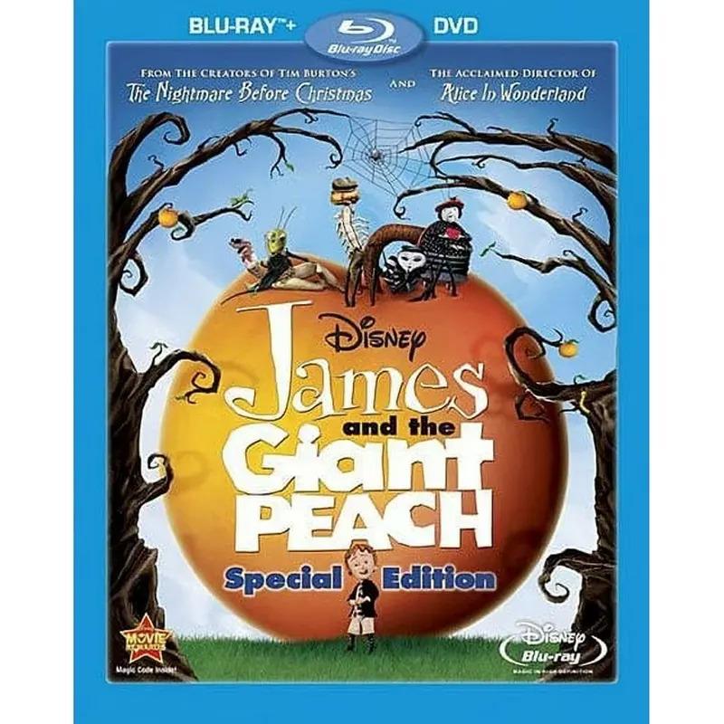 James and the Giant Peach Blu-ray + DVD for $5