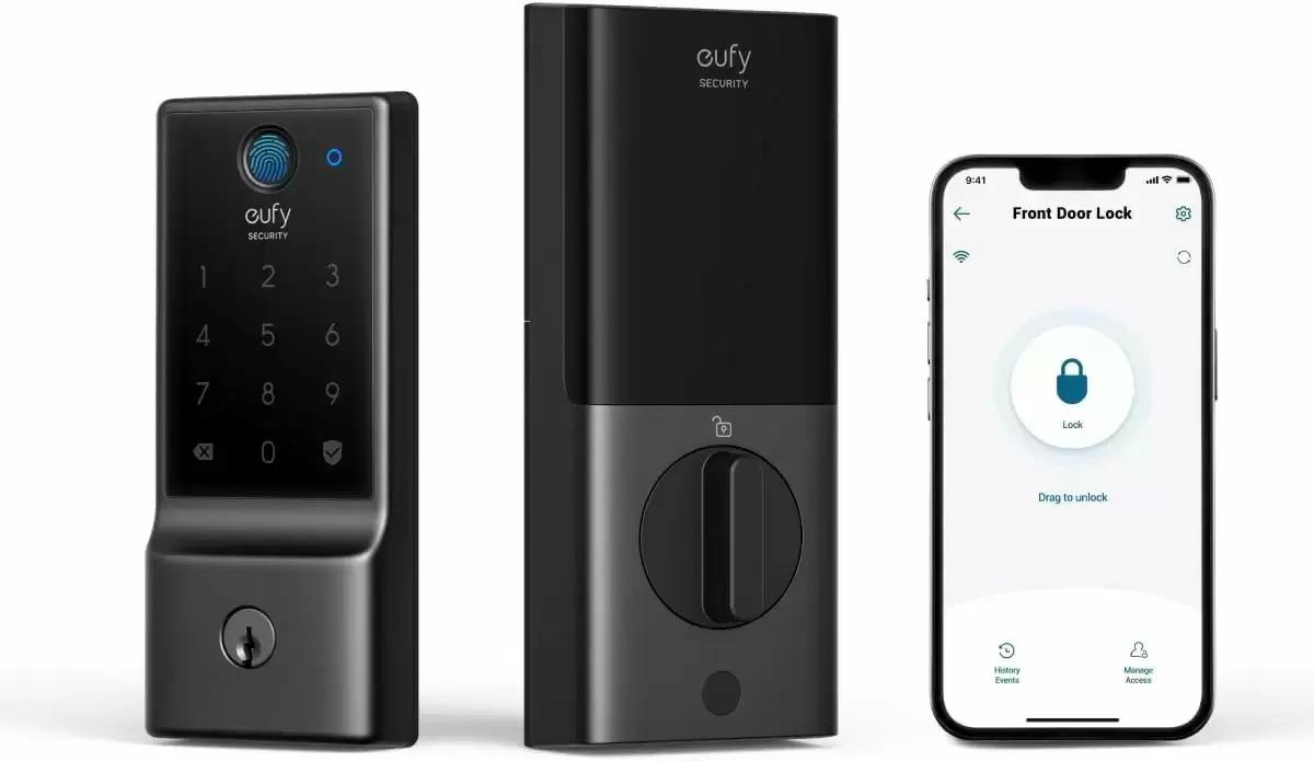 eufy C220 Fingerprint Keyless Wi-Fi Deadbolt Smart Door Lock for $99.99 Shipped