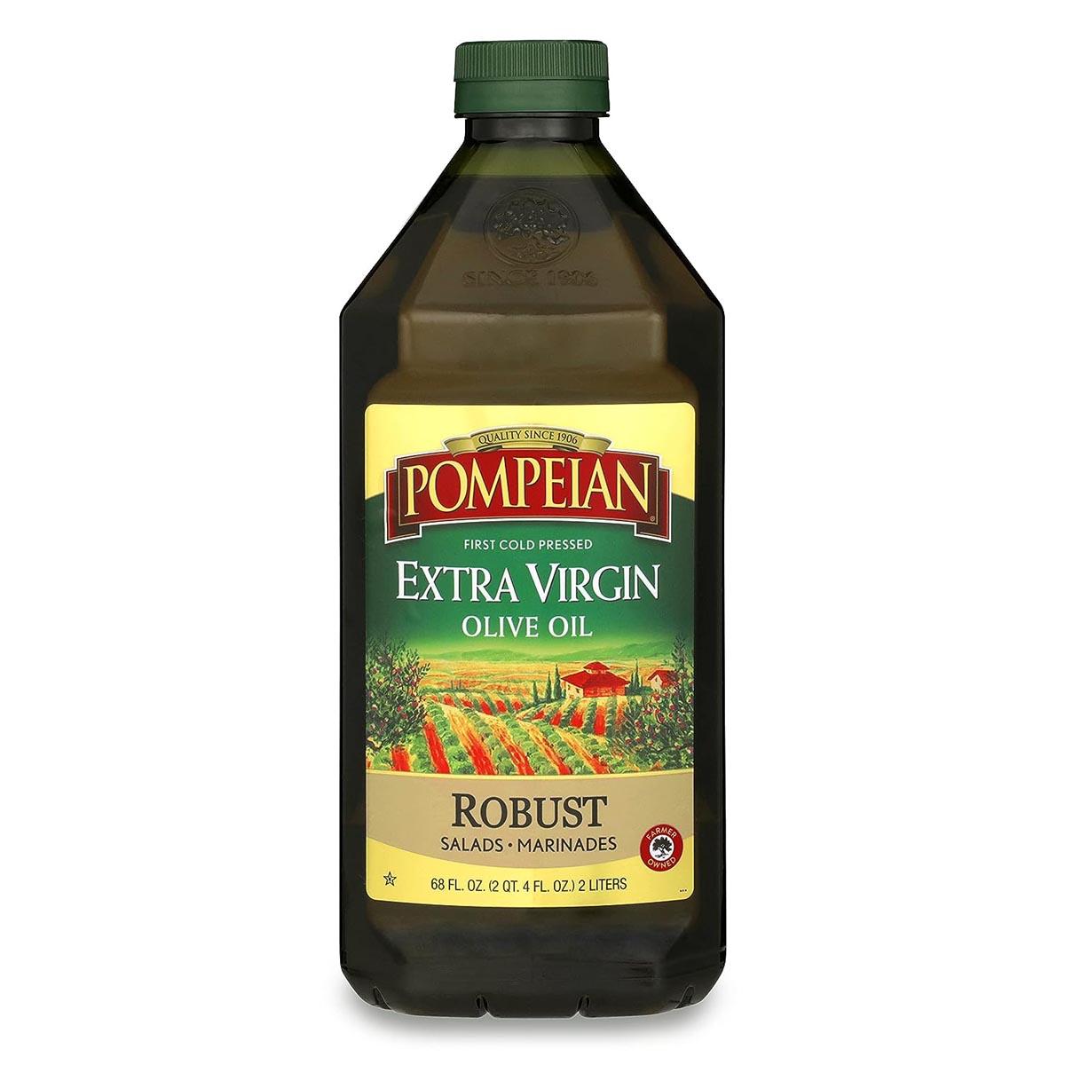 Pompeian Robust First Cold Pressed Extra Virgin Olive Oil 68fl oz for $16.13 Shipped