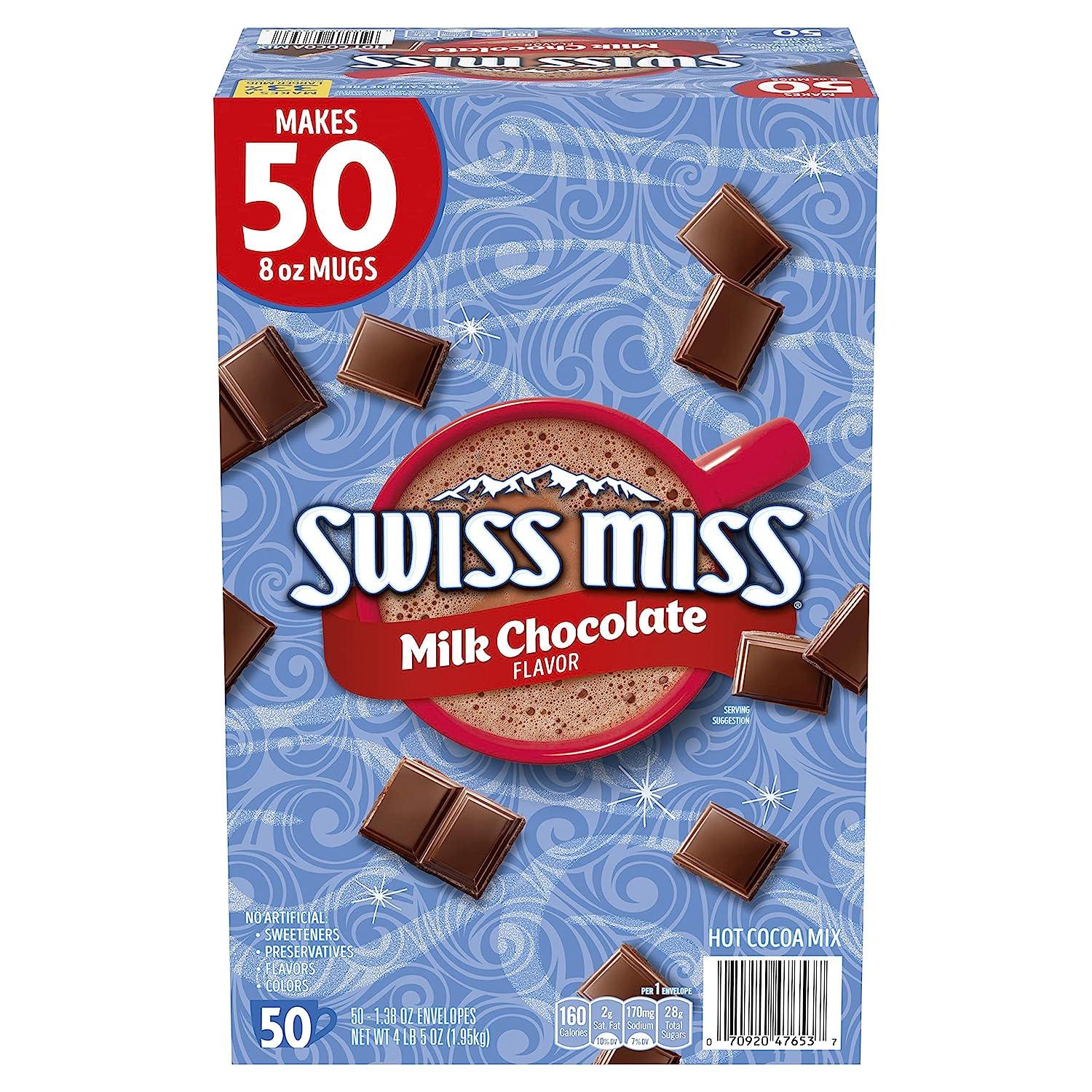Swiss Miss Milk Chocolate Hot Cocoa Mix Packets for $5.30 Shipped