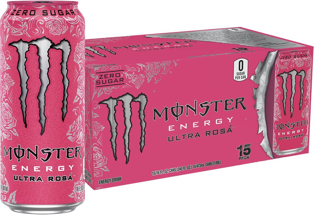 Monster Energy Ultra Rosa Energy Drinks 15 Pack for $15.09 Shipped
