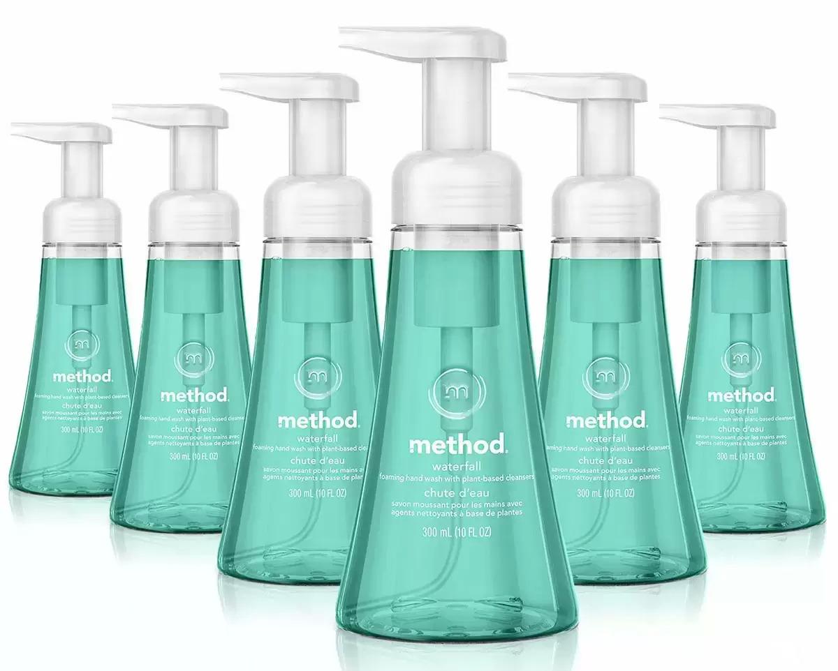 Method Waterfall Foaming Hand Soap 6 Pack for $14.76