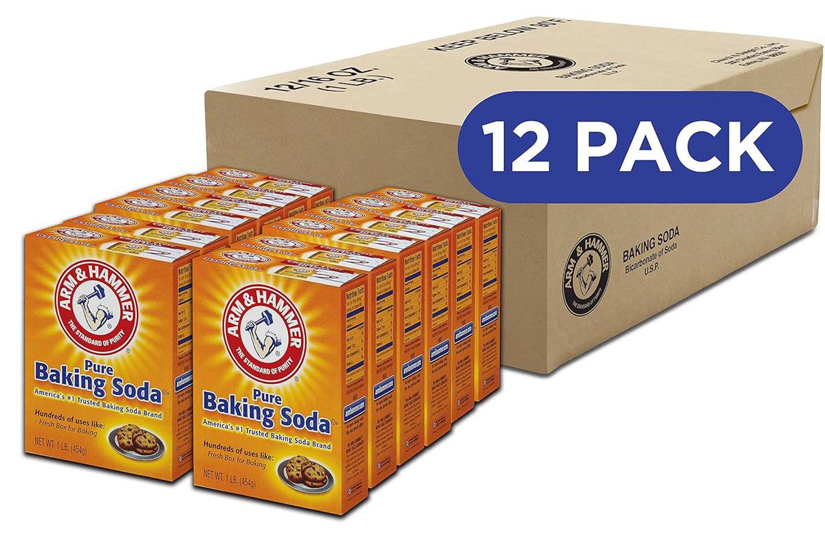 Arm and Hammer Baking Soda 12 Pack for $9.01