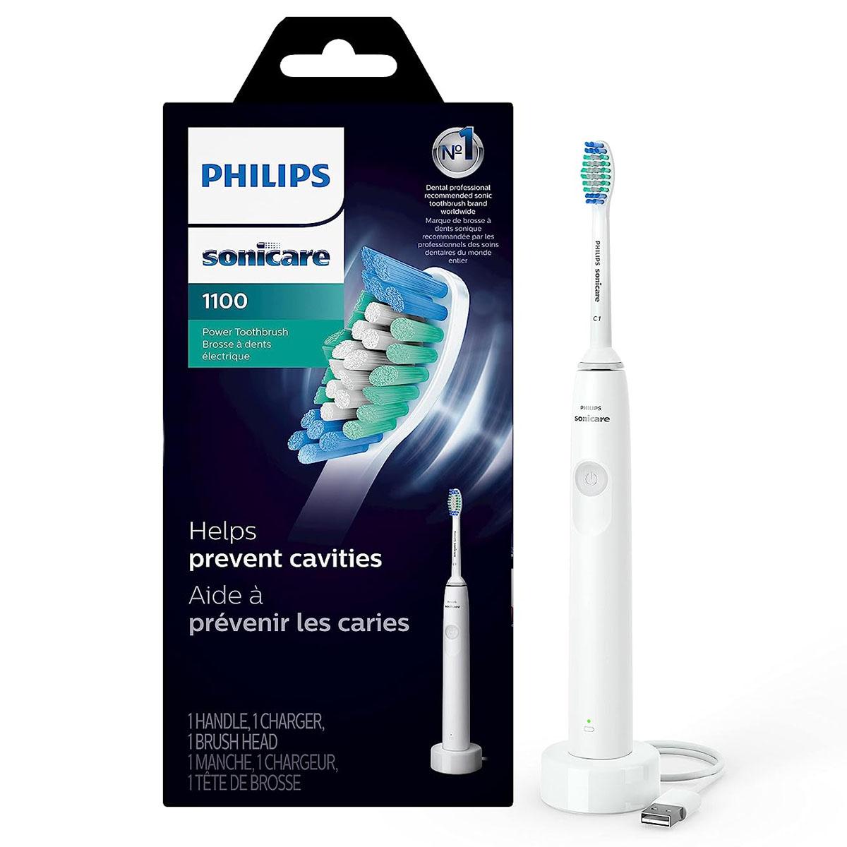 Philips 1100 Series Sonic Electric Toothbrush for $19.96