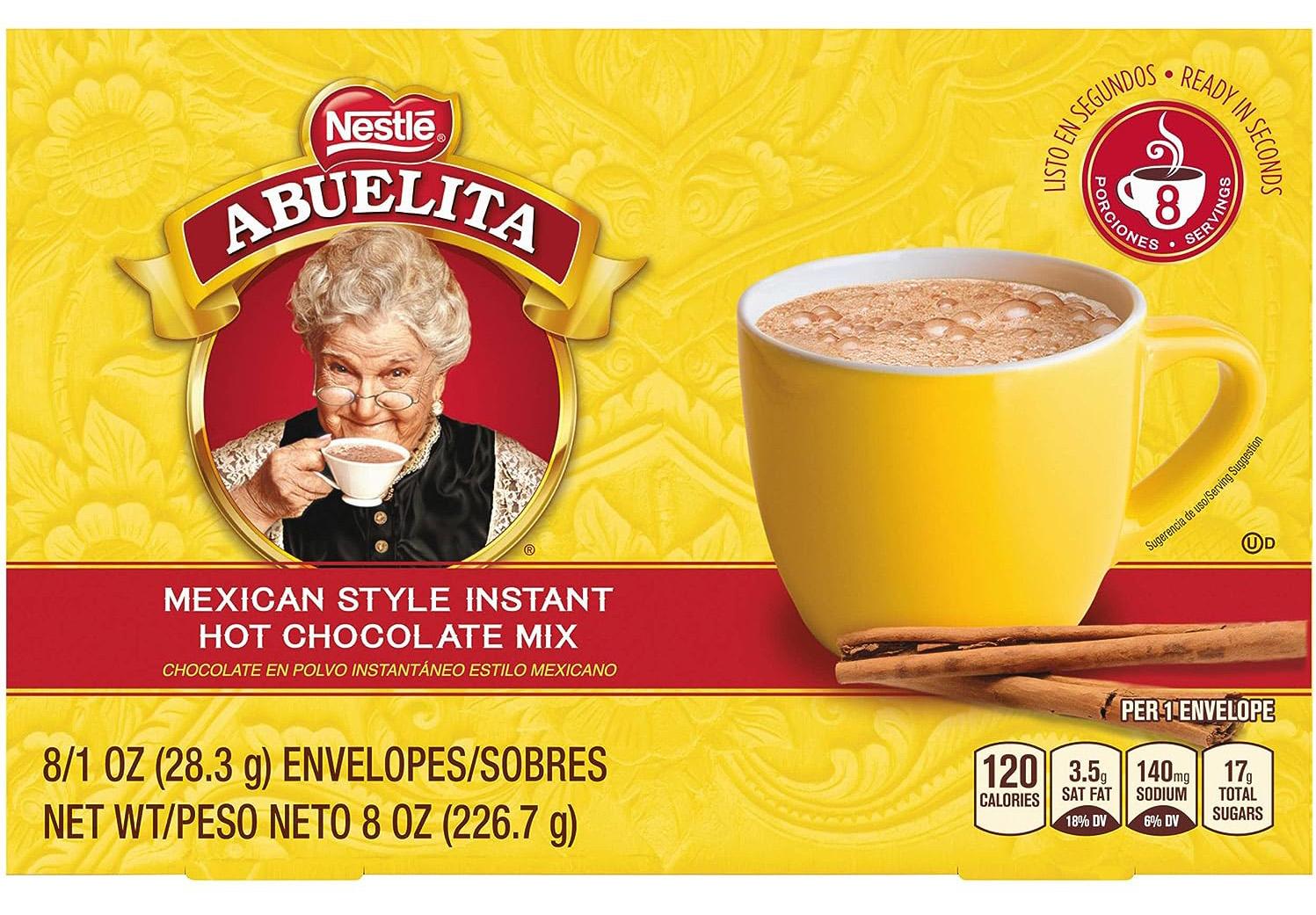 Abuelita Mexican Style Instant Hot Chocolate Drink Mix Packets for $1.95 Shipped