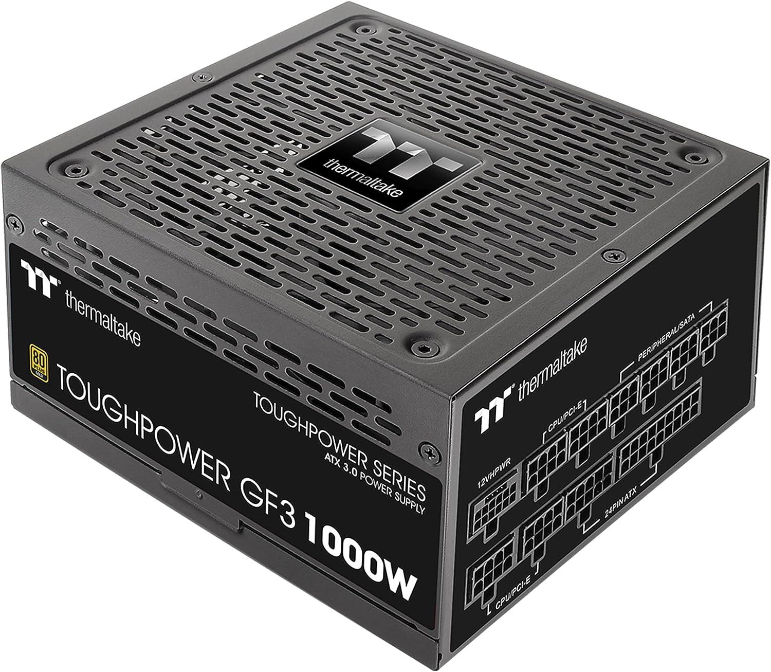 Thermaltake Toughpower GF3 1000W 80+ Gold ATX Power Supply PSU for $139.99 Shipped
