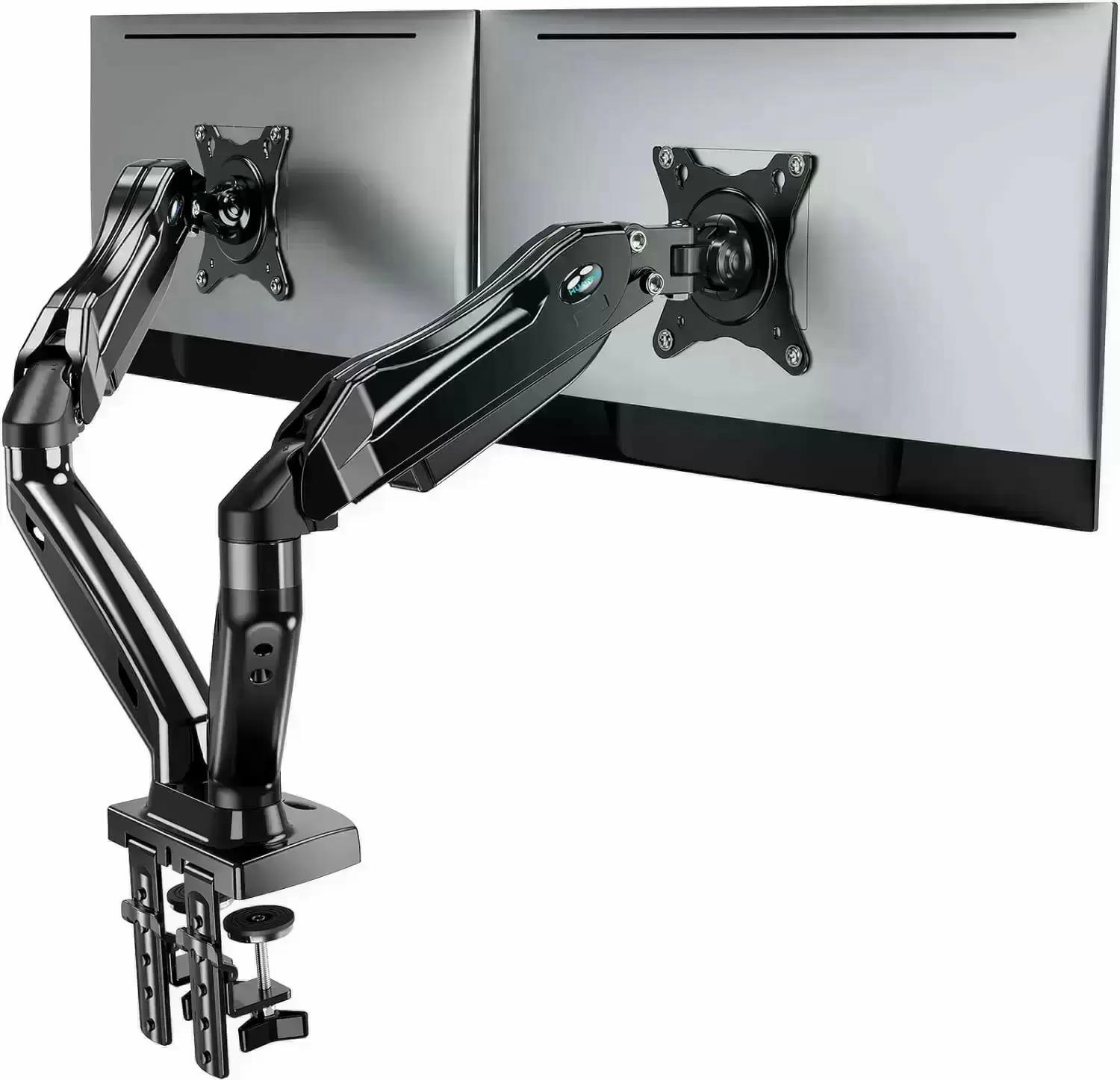 Huanuo Dual Monitor Adjustable Spring Stand Monitor Mount for $30.79 Shipped