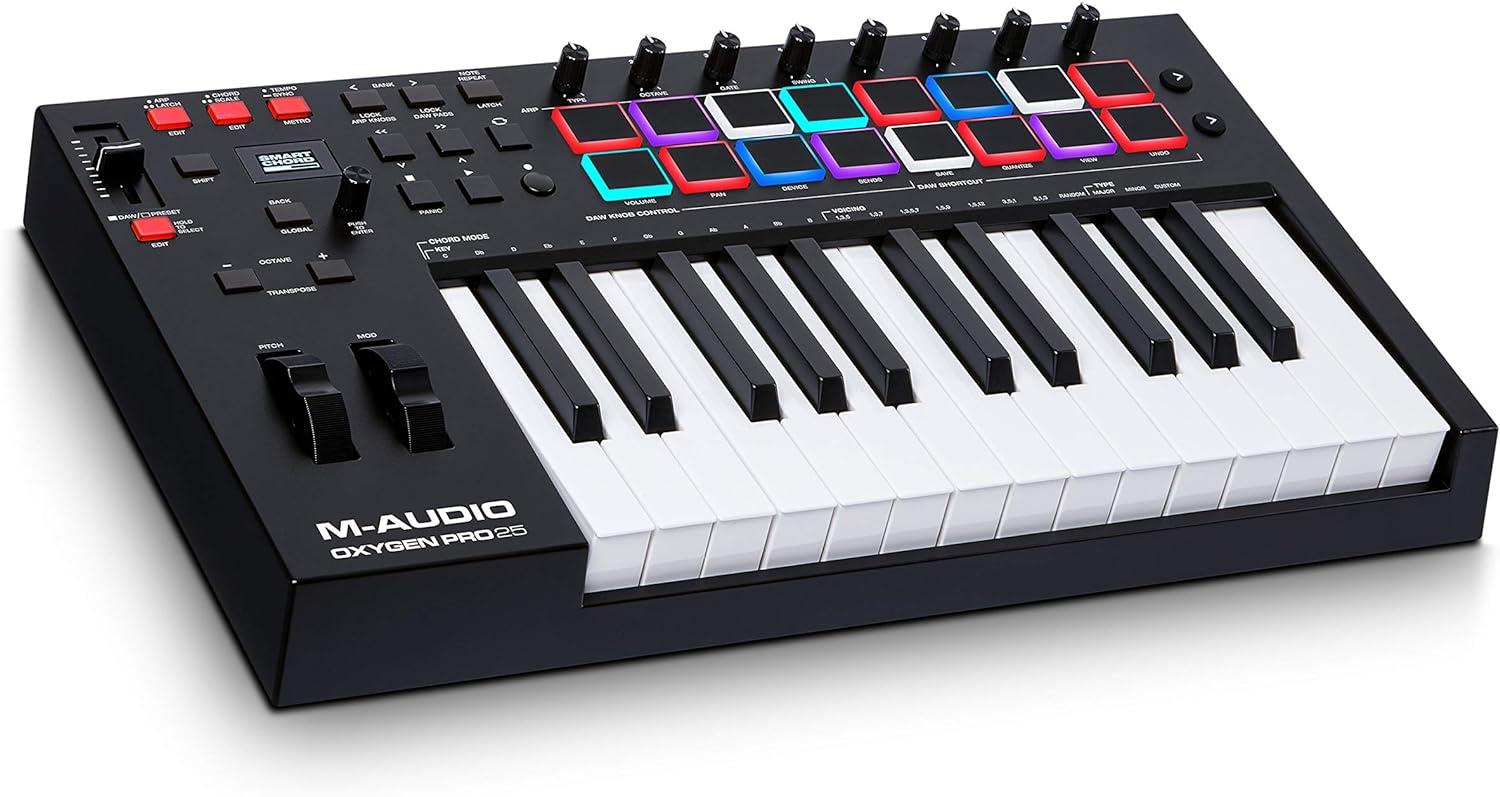 M-Audio Oxygen Pro 25 USB Midi Keyboard Controller for $129 Shipped