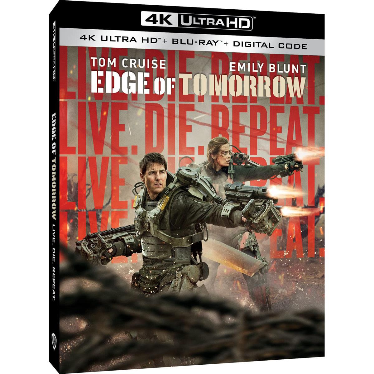 Live Die Repeat Edge of Tomorrow 4K UHD + Blu-ray for $9.99