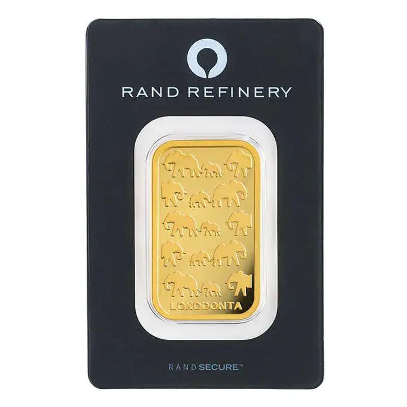 1oz Gold Bar Rand Refinery New in Assay for $1999.99 Shipped