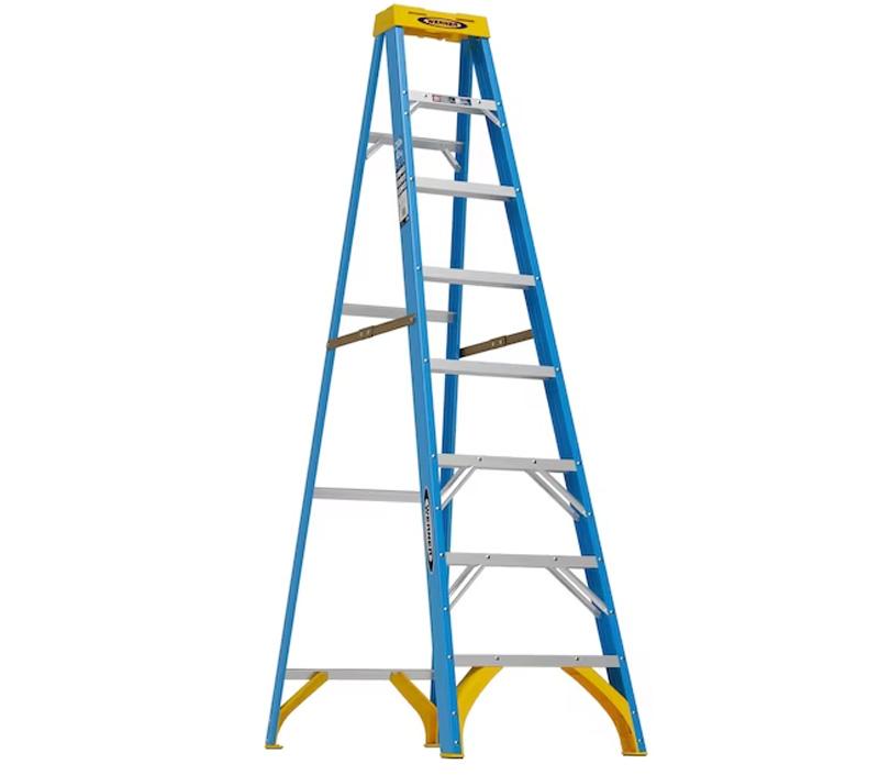 Werner 8ft Fiberglass Step Ladder for $69.98