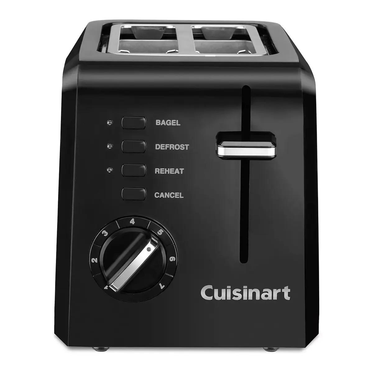 Cuisinart 2-Slice Compact Toaster for $15.99