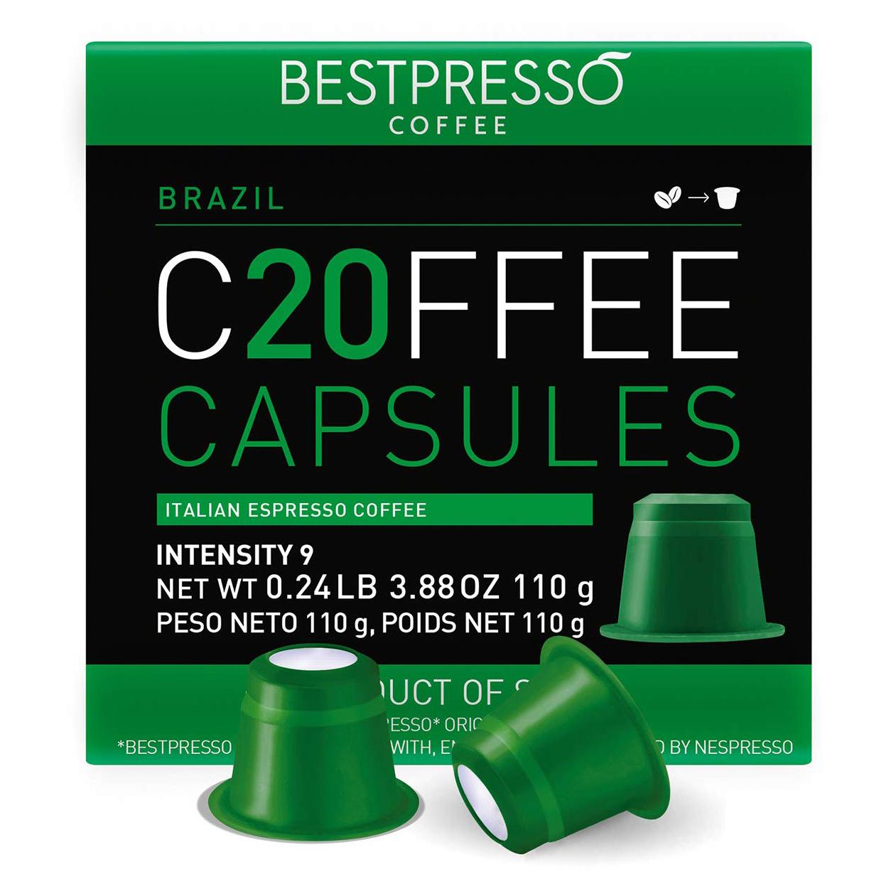 Nespresso Original Machine Bestpresso Coffee Pods 120 Pack for $15.99 Shipped