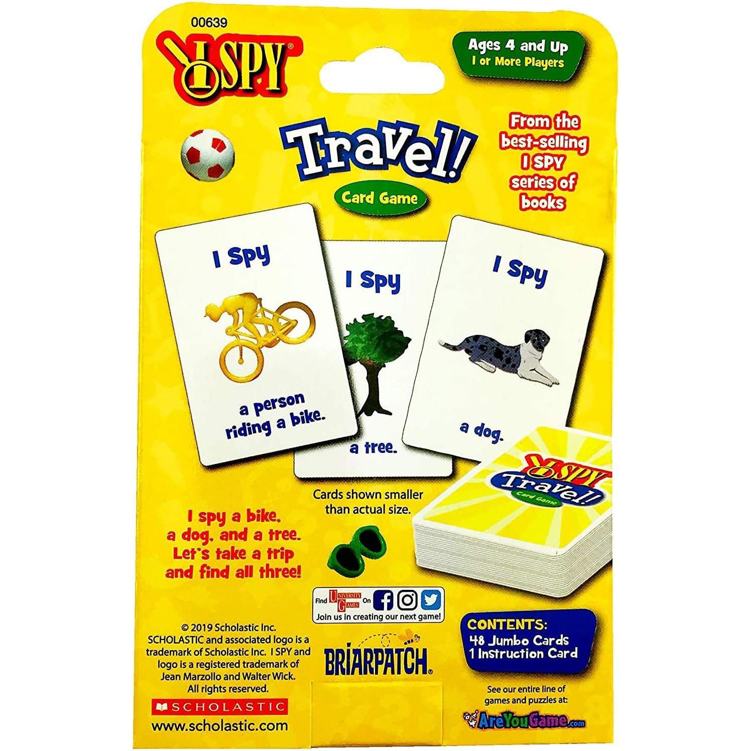 University Games I Spy Travel Card Game for $3.26
