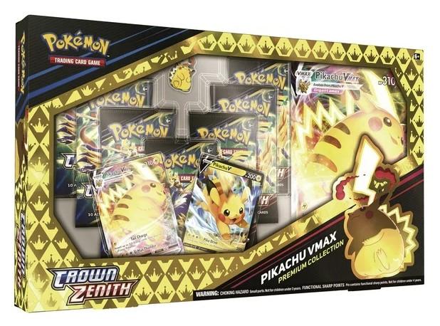 Pokemon Trading Card Games Crown Zenith Special Collection Pikachu Vmax for $25