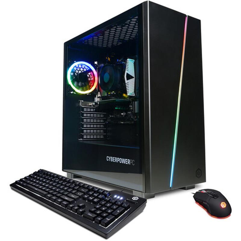 CyberPowerPC Ryzen 7 16GB 1TB RTX 4070 Gamer Master Desktop Computer for $1269.99