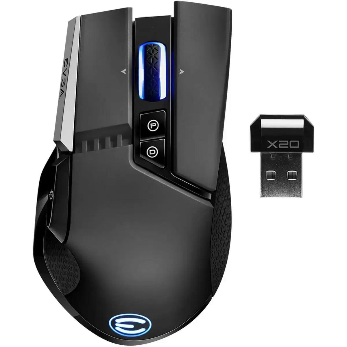 EVGA X20 16,000 DPI Wireless Ergonomic Gaming Mouse for $17.99