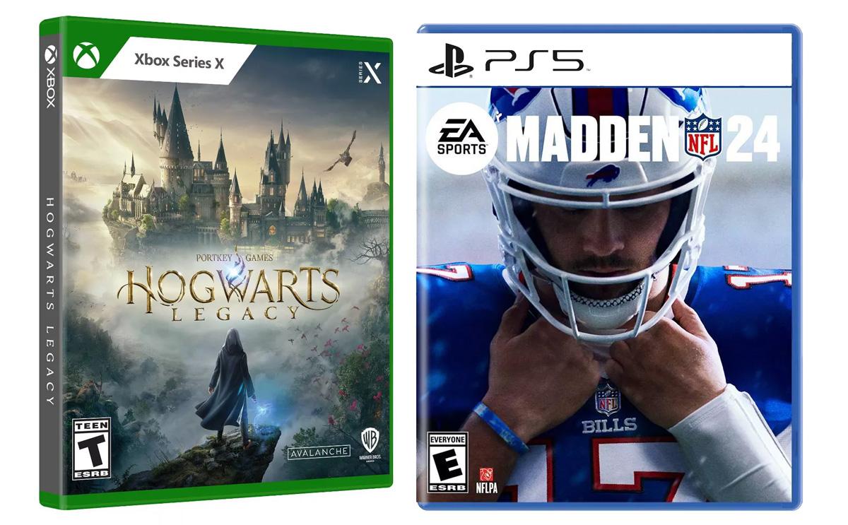 Playstation 5 PS5 Xbox Games like Hogwarts or GT7 or Madden or NBA for $29.99