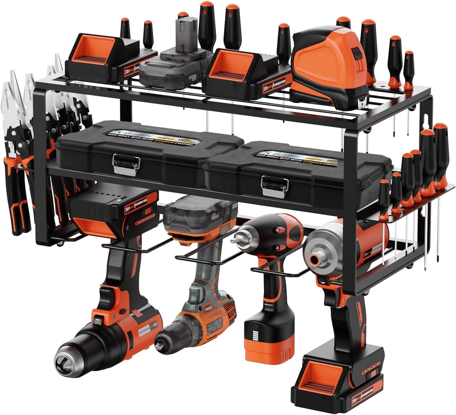 TICONN Heavy Duty Tool Organizer Rack for $17.49