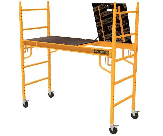 MetalTech Safeclimb Baker Style Scaffold Rolling Platform for $159