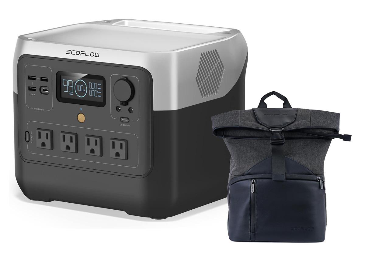EcoFlow RIVER 2 Pro 768Wh LiFePO4 Portable Power Station + Backpack for $399 Shipped