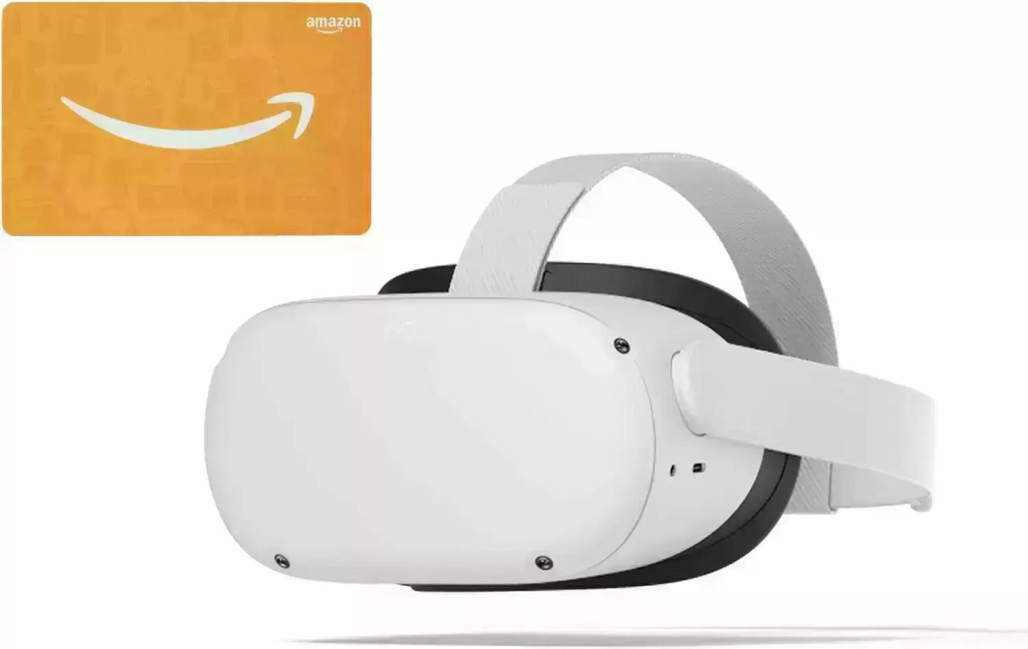 Meta Quest 2 All-In-One VR Headset + $50 Amazon Gift Card for $249 Shipped