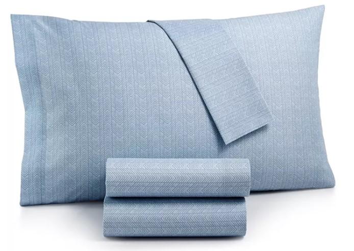 Sanders Microfiber 3-Piece Bed Sheet Set for $6.99