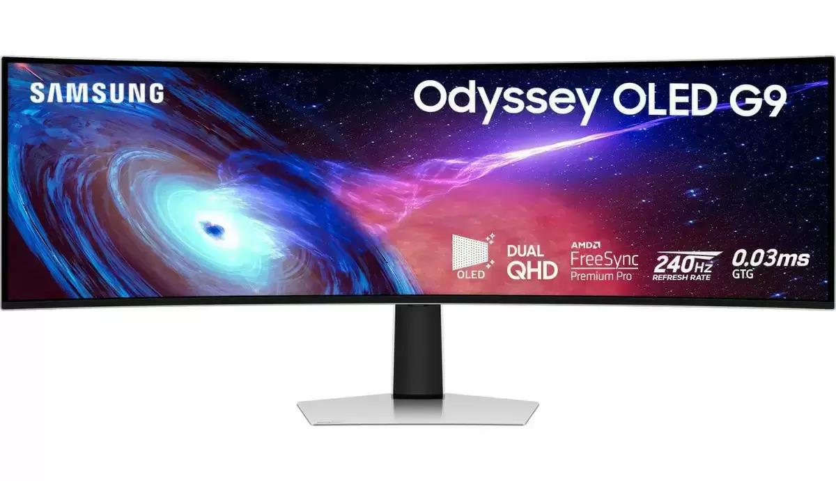 49in Samsung Odyssey G9 G93SC OLED 240Hz Monitor for $999.99 Shipped