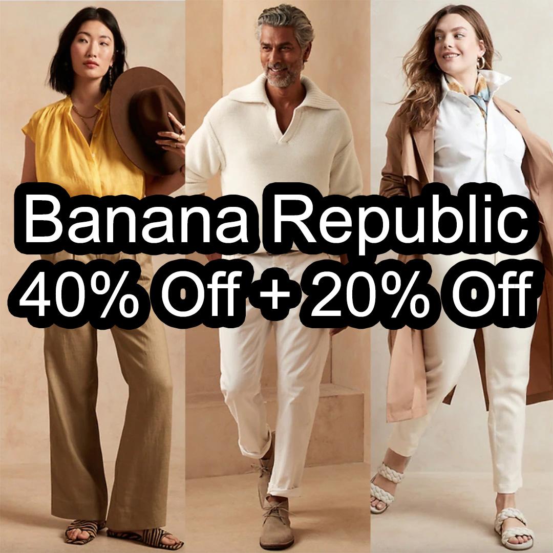 Banana Republic Black Friday Sale 52% Off Everything