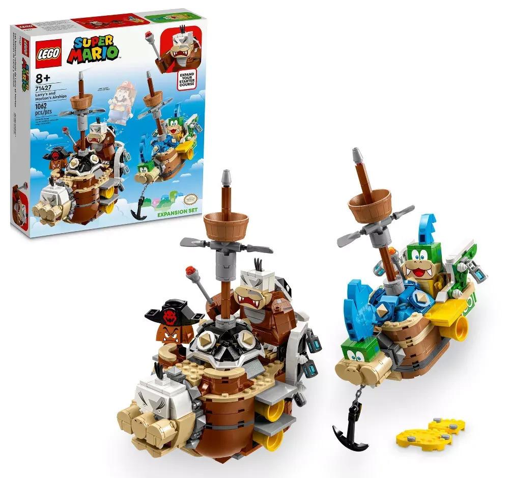 Lego Super Mario Larrys and Mortons Airships Buildable Set 71427 for $47.99 Shipped