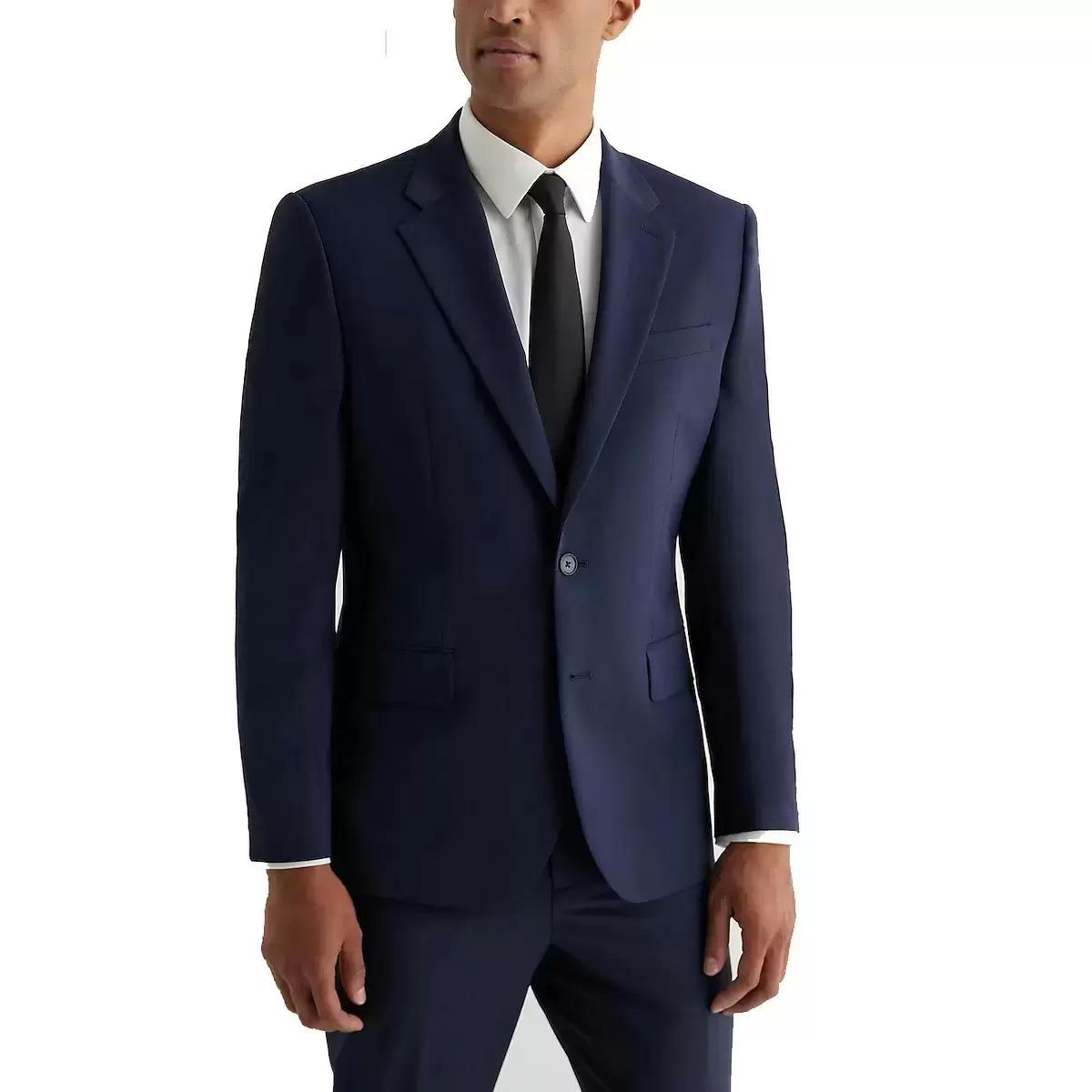 Express Full Wool Cotton Blend Suit Set for $149 Shipped
