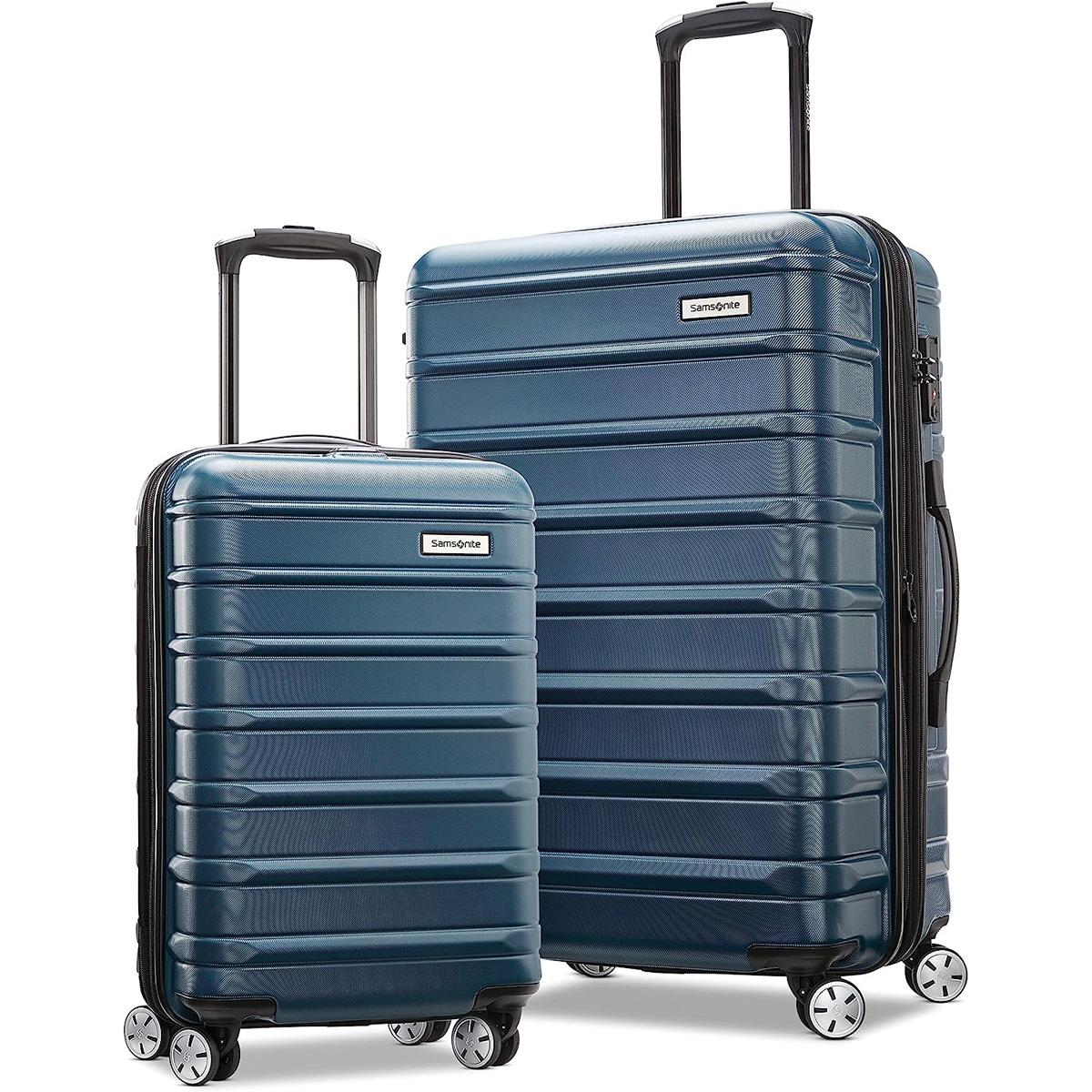 Samsonite Omni 2 Hardside Expandable Luggage with Spinner Wheels Teal for $135.53