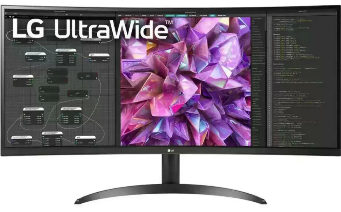 34in LG 34WQ60C-B Curved UltraWide QHD IPS Monitor for $249 Shipped