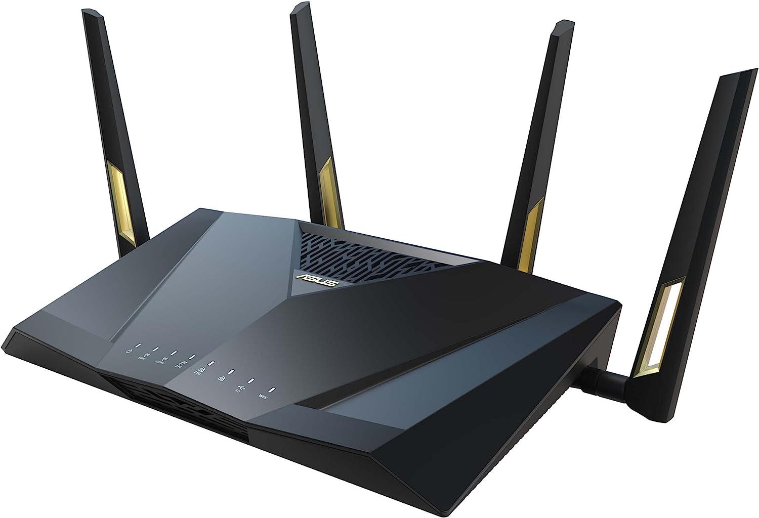 Asus RT-AX88U Pro AX6000 Dual Band WiFi 6 Gaming Router for $204.99 Shipped