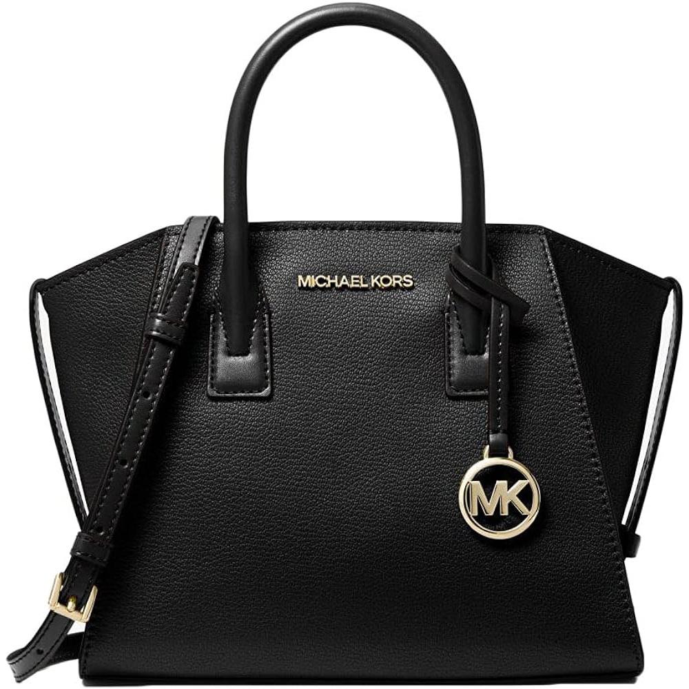 Michael Kors Avril Small Leather Top-Zip Satchel Handbag for $89 Shipped