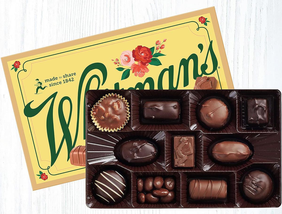 Russell Stover Whitmans Assorted Milk and Dark Chocolates Sampler for $4.99