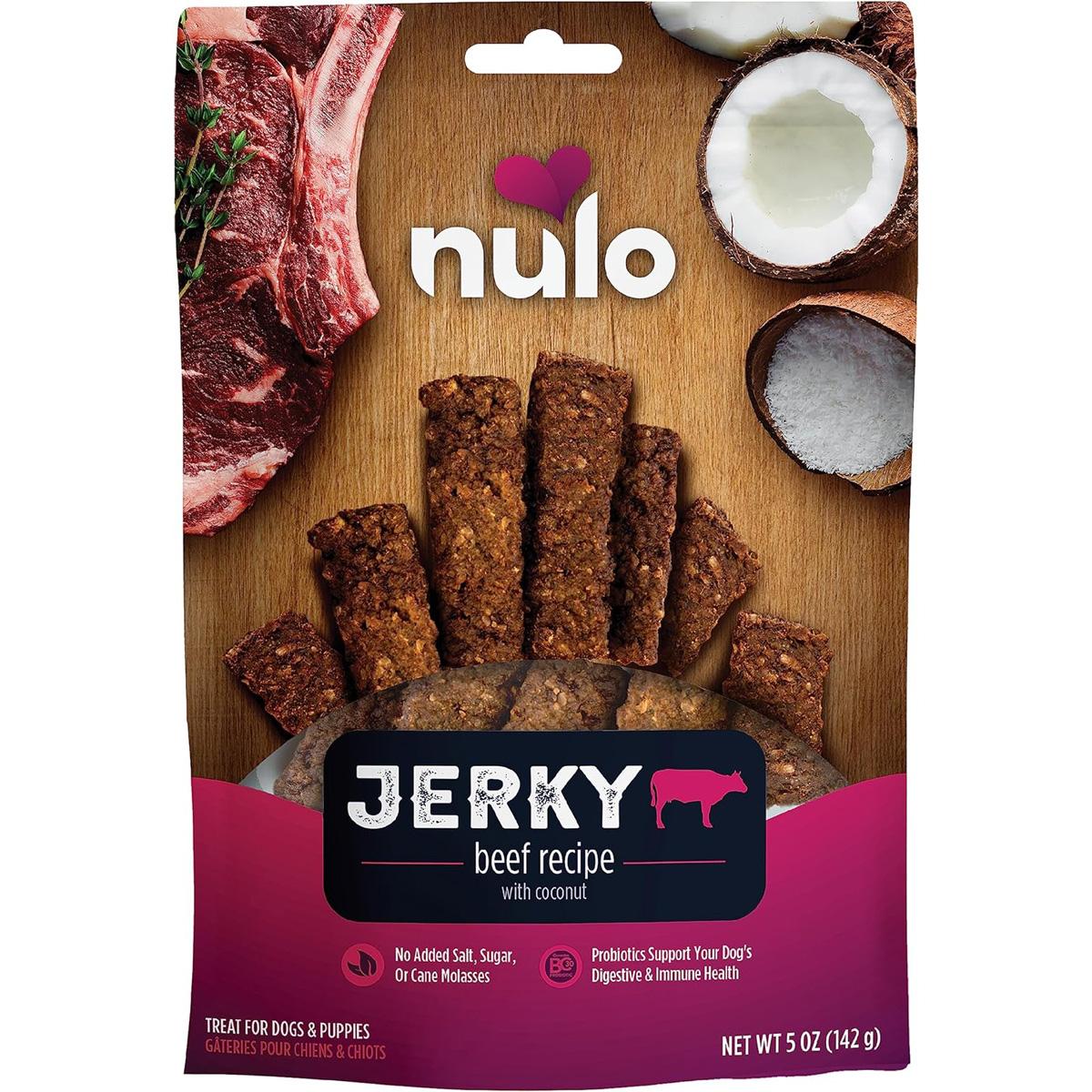 Nulo Premium Jerky Strips Dog Treats for $4.22 Shipped