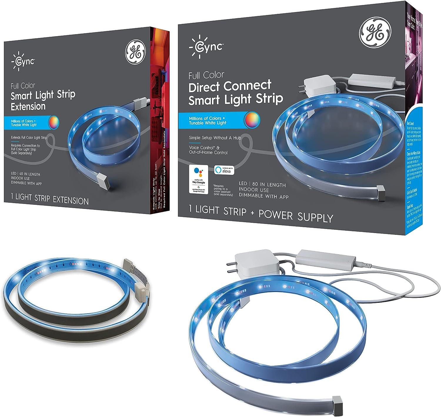 GE CYNC Smart LED Light Strip Bundle for $9.99