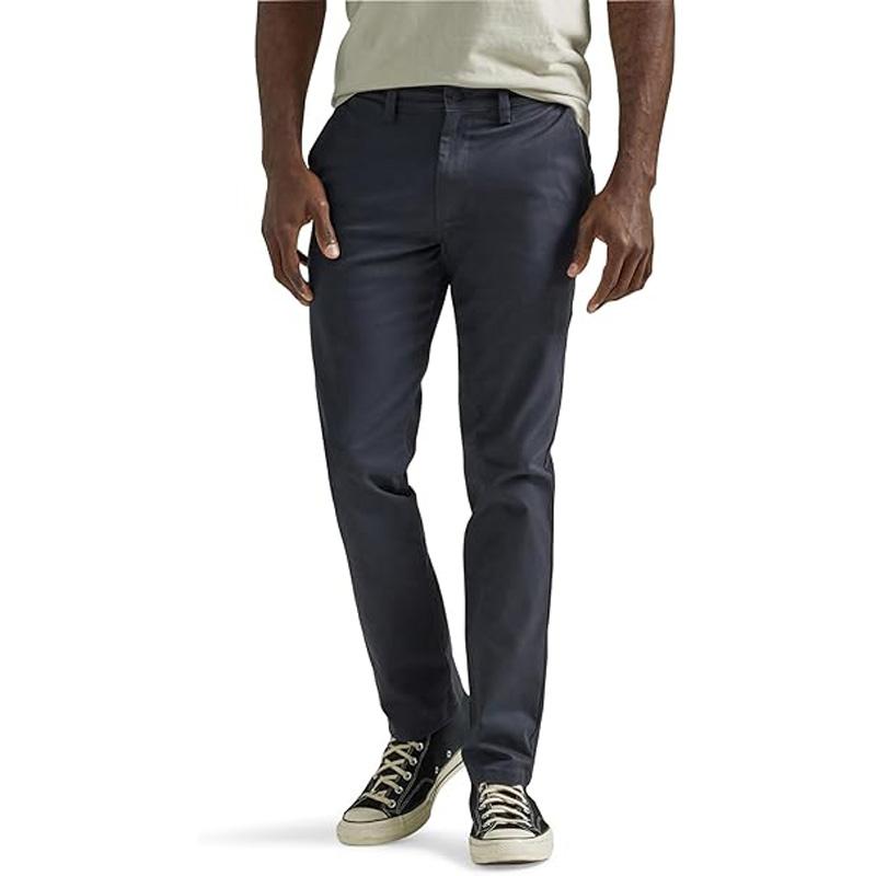 Lee Mens Legendary Flat Front Slim Straight Pants for $16.54