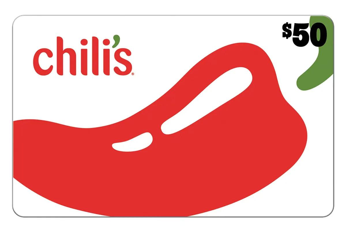 Free $20 Chilis Bonus Cards When You Buy a $50 Chilis Gift Card