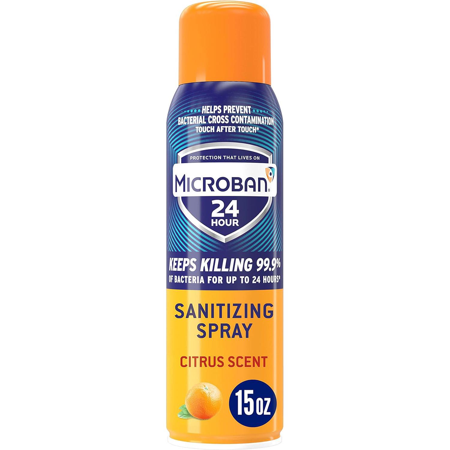 Microban 24 Hour Disinfectant Sanitizing Spray for $1.97 Shipped