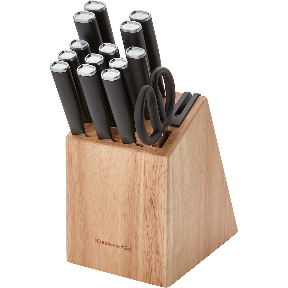 KitchenAid Classic 15 Piece Knife Block Set for $39.99 Shipped