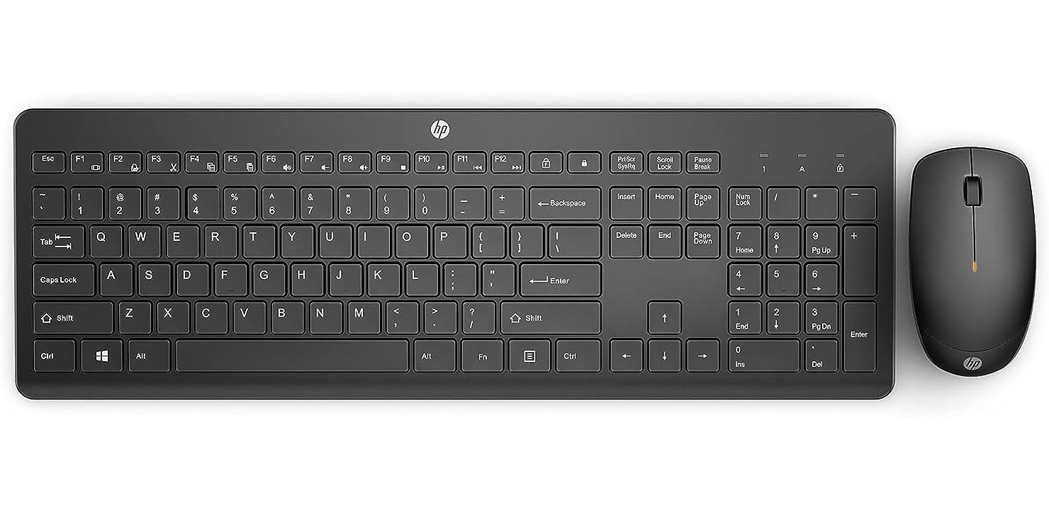 HP 230 Wireless Mouse and Keyboard Combo for $14.99