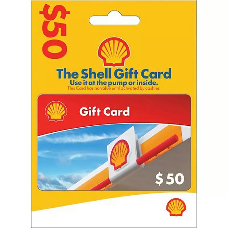 Shell Gasoline Discounted Gift Card 5% Off