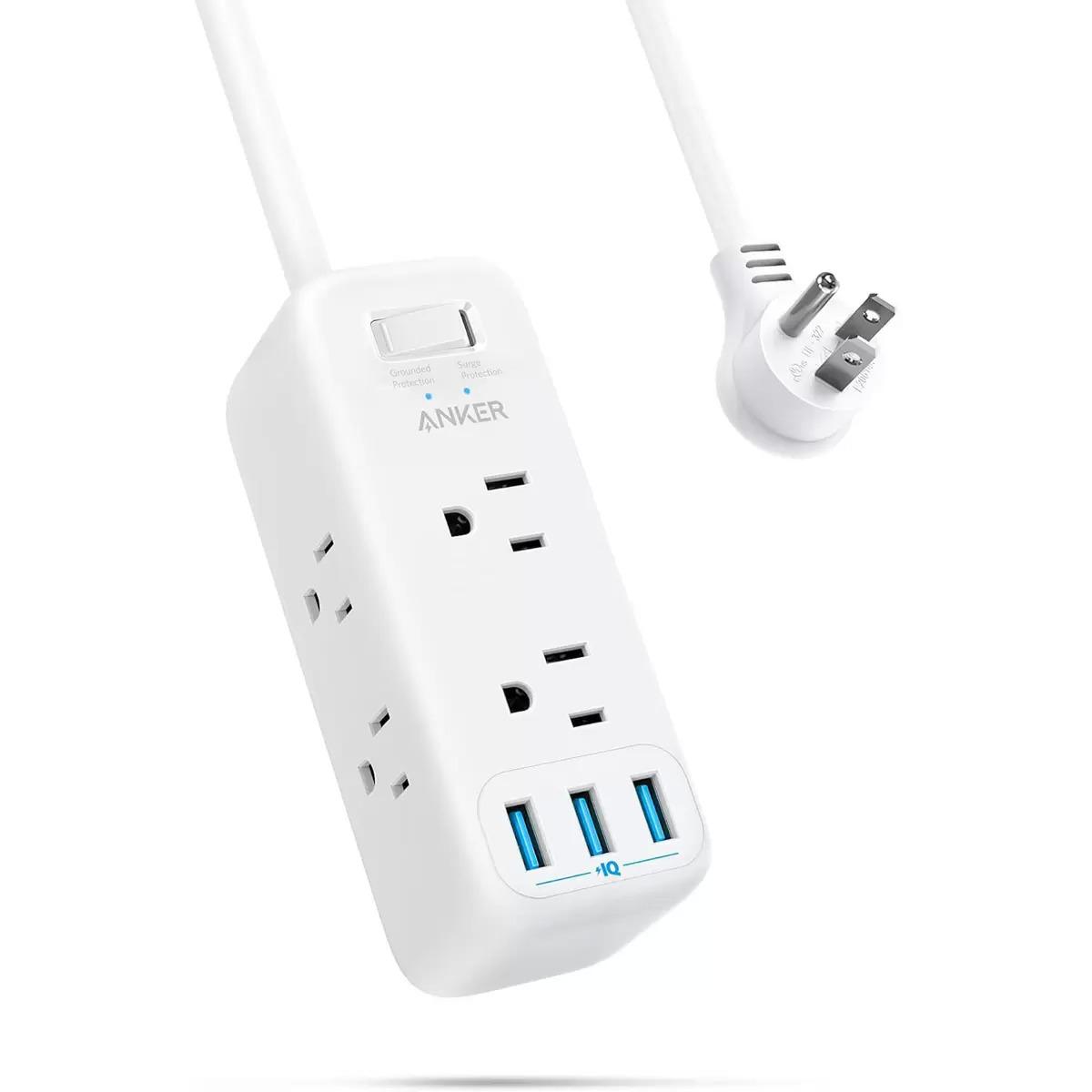 Anker USB 300J 331 Power Strip Surge Protector for $13 Shipped