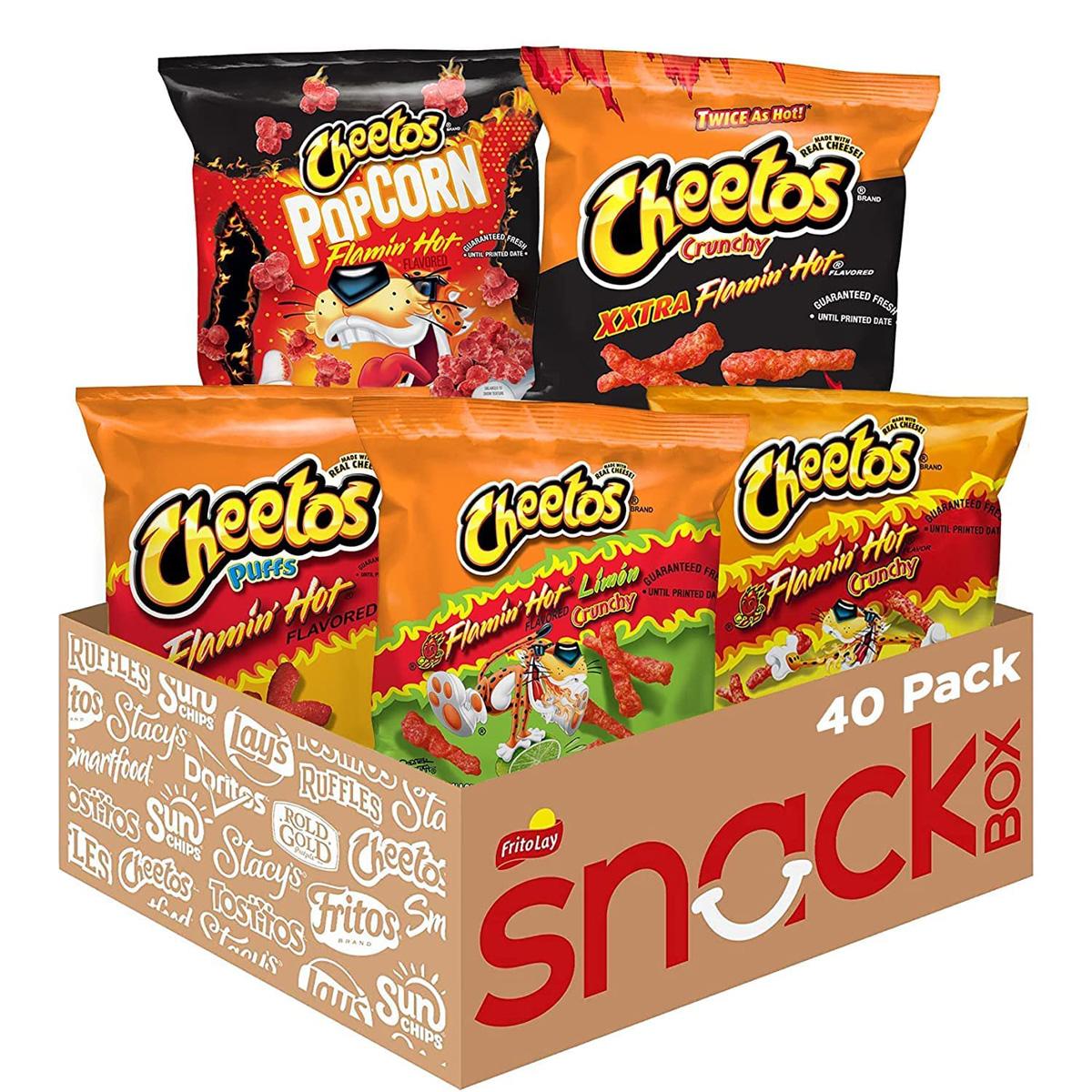 Cheetos Flamin Hot Variety 40 Pack for $14.52 Shipped