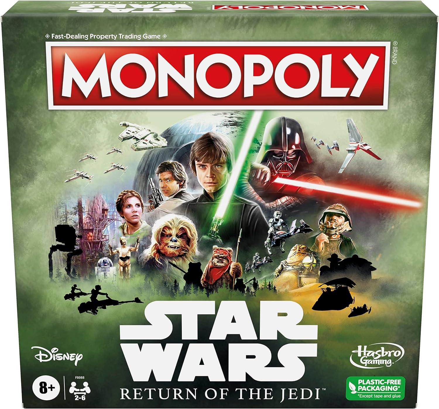 Monopoly Star Wars Return of The Jedi Board Game for $24.99