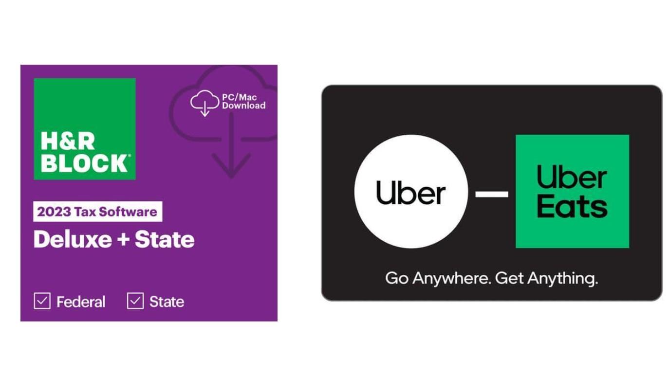 HR Block 2023 Deluxe and State with $20 Gift Card for $34.99